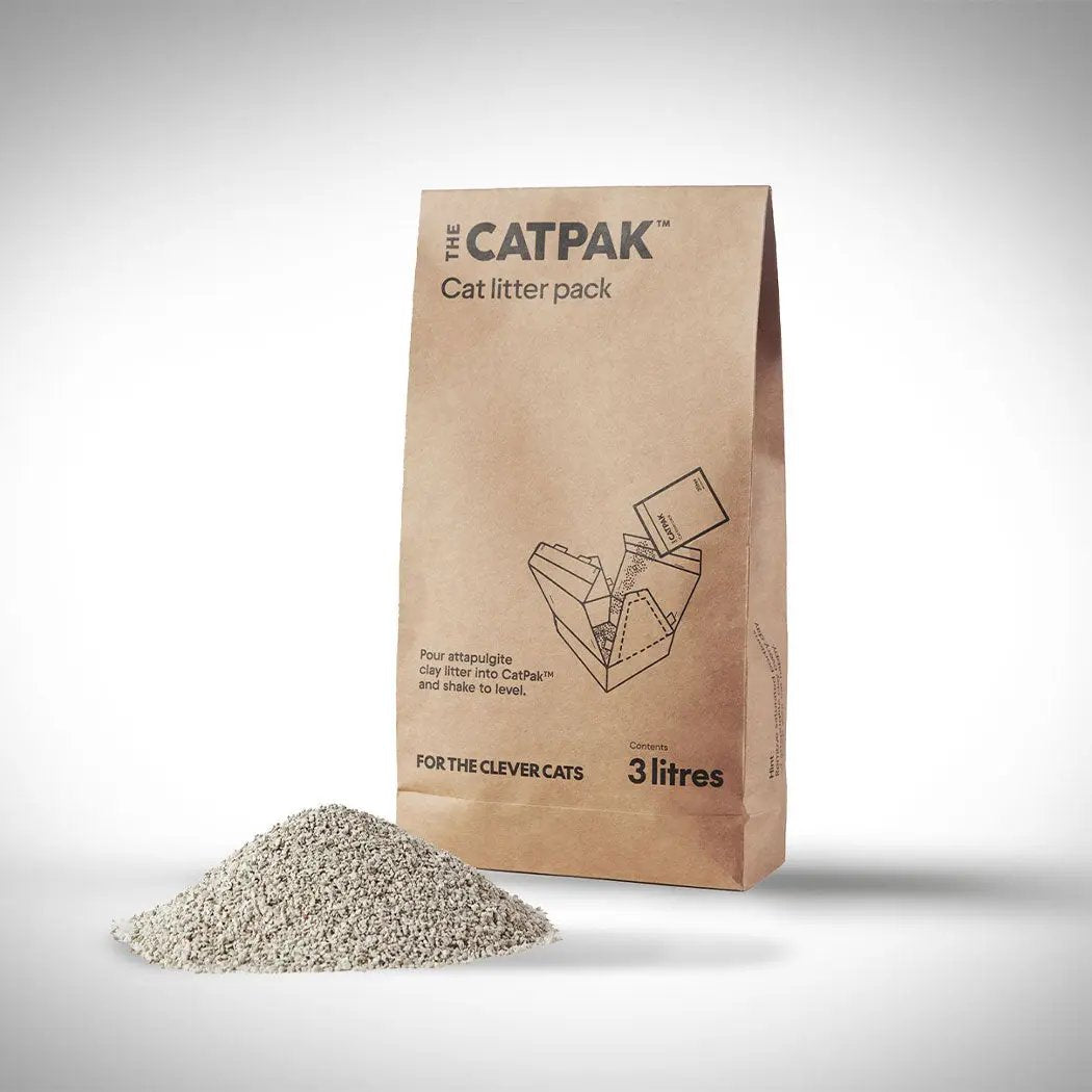 Portable Cat LItter Box 2x 3L Cat Litter 6Ltr With Box