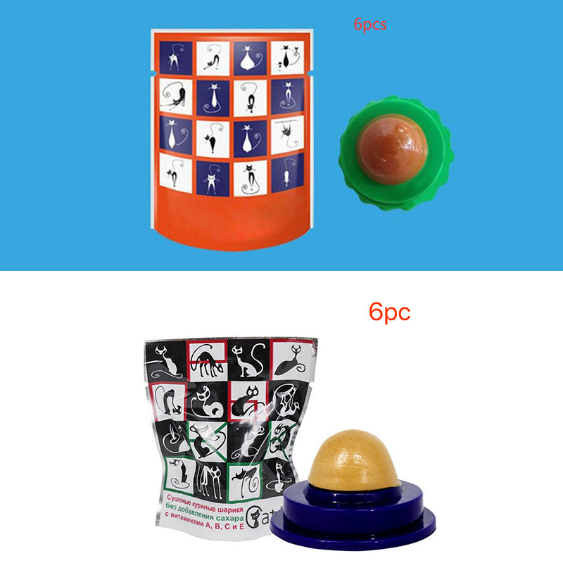 Catnip Energy Ball Lick Toy