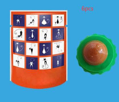 Catnip Energy Ball Lick Toy